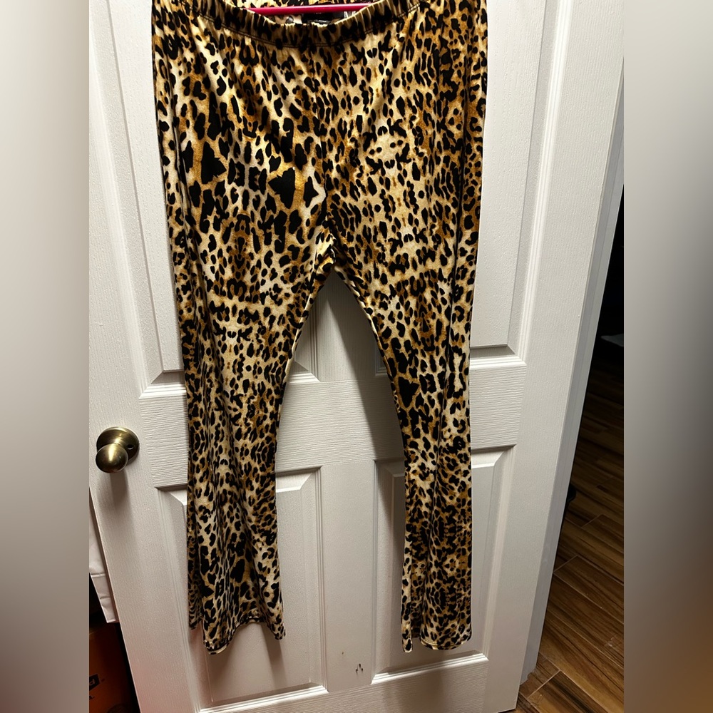 Leopard Print Pants